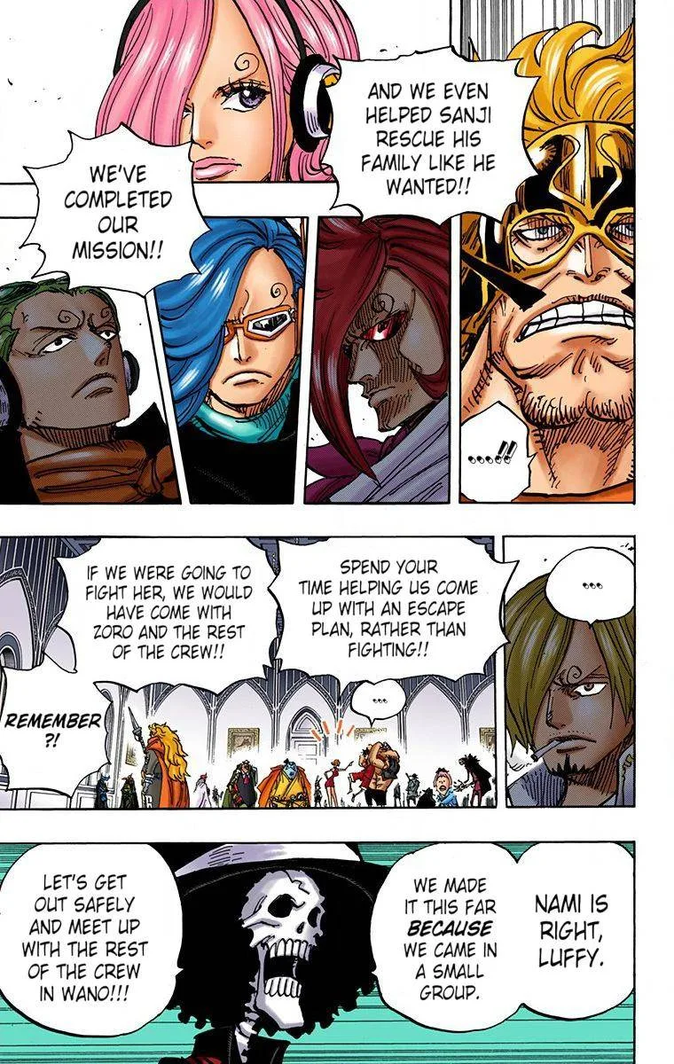 One Piece - Colored Chapter 870 page 12