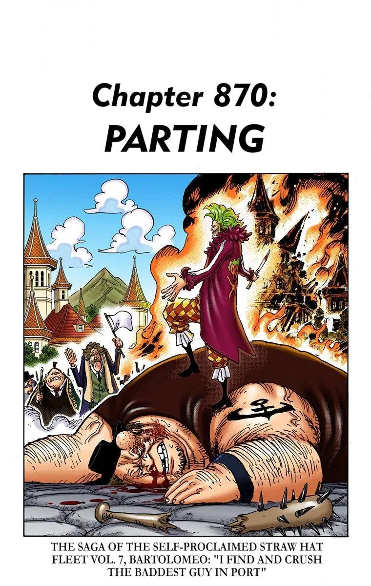One Piece - Colored Chapter 870 page 8