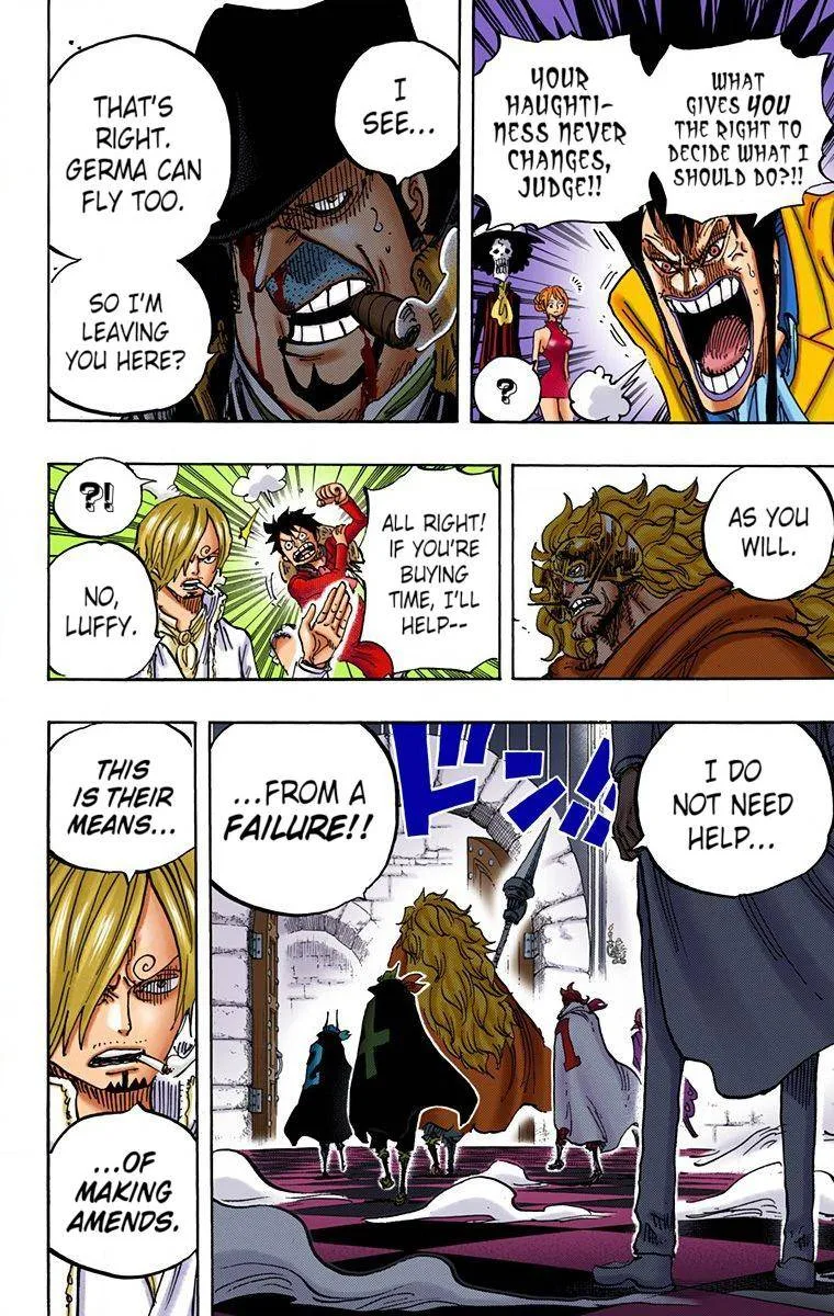 One Piece - Colored Chapter 870 page 19