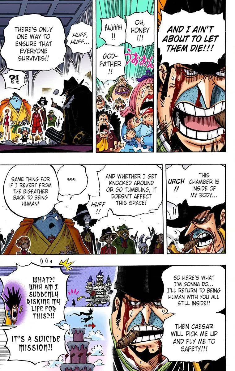 One Piece - Colored Chapter 870 page 14
