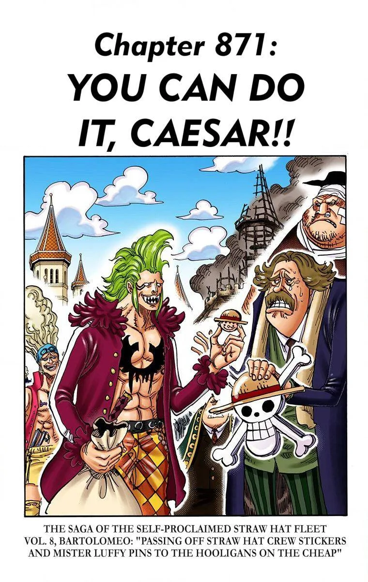 One Piece - Colored Chapter 871 page 1