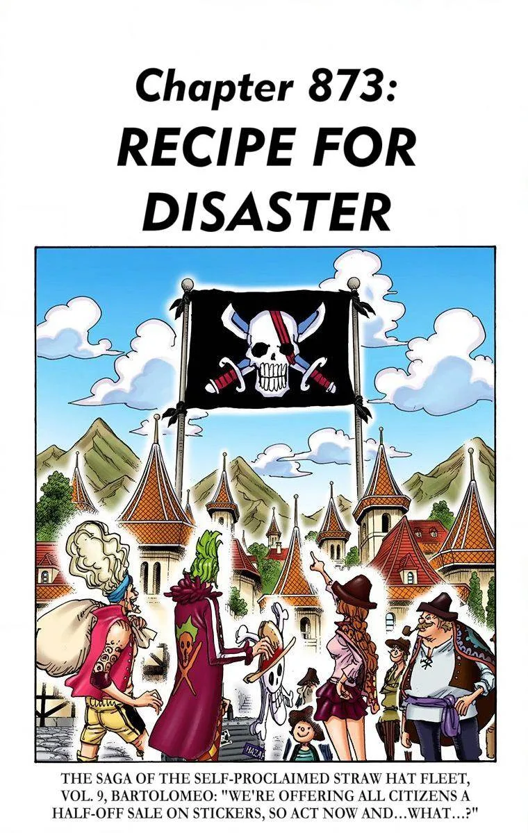 One Piece - Colored Chapter 873 page 1
