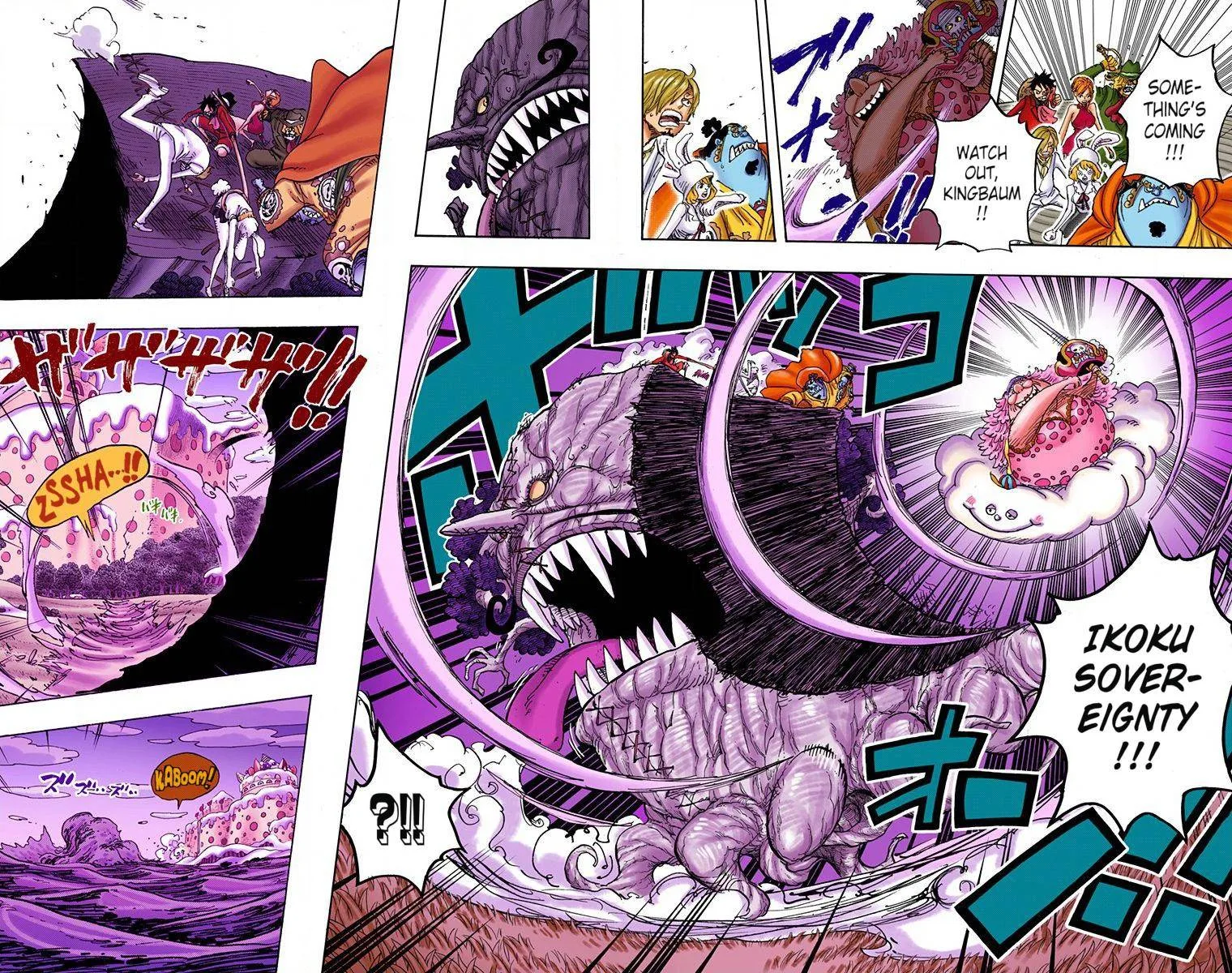 One Piece - Colored Chapter 874 page 4