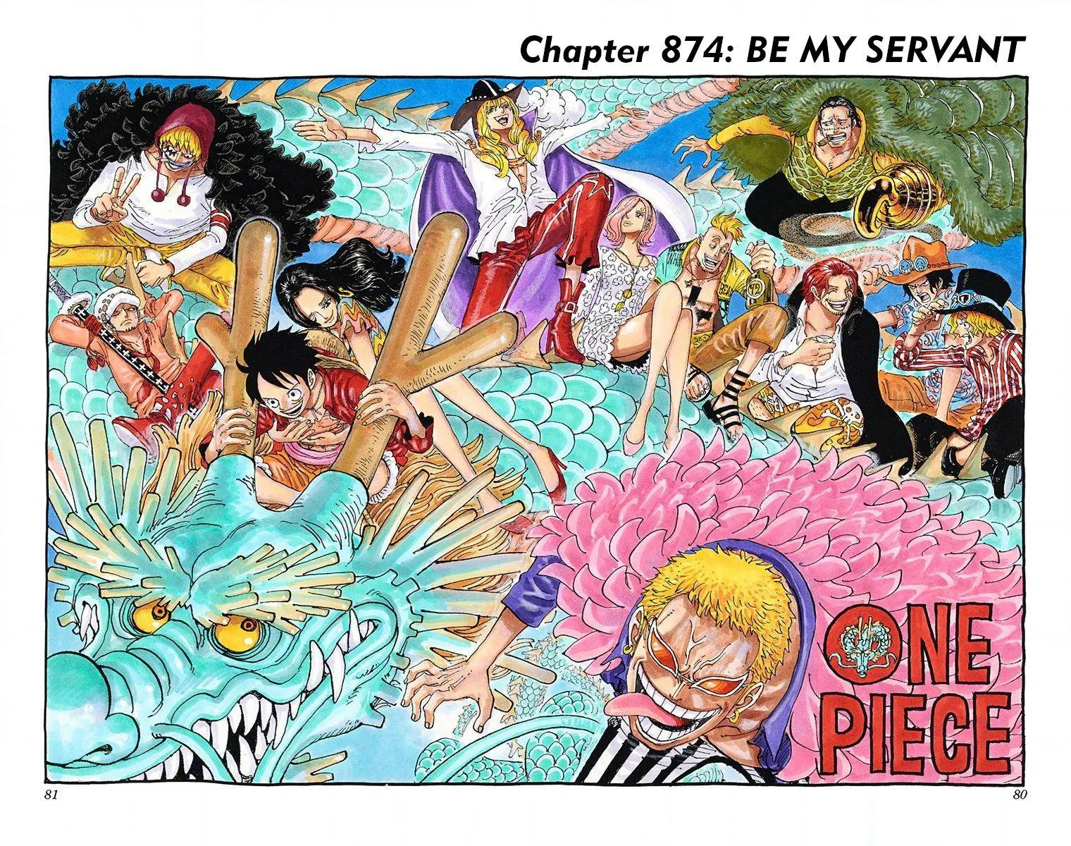 One Piece - Colored Chapter 874 page 1