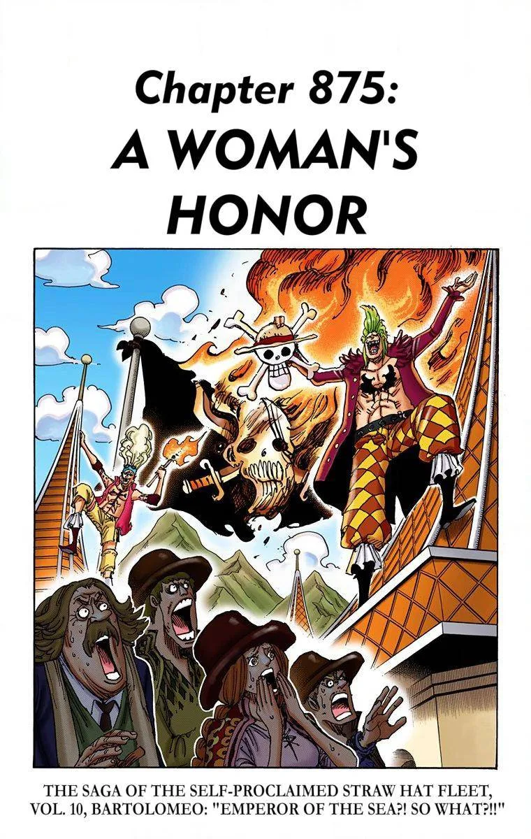 One Piece - Colored Chapter 875 page 1