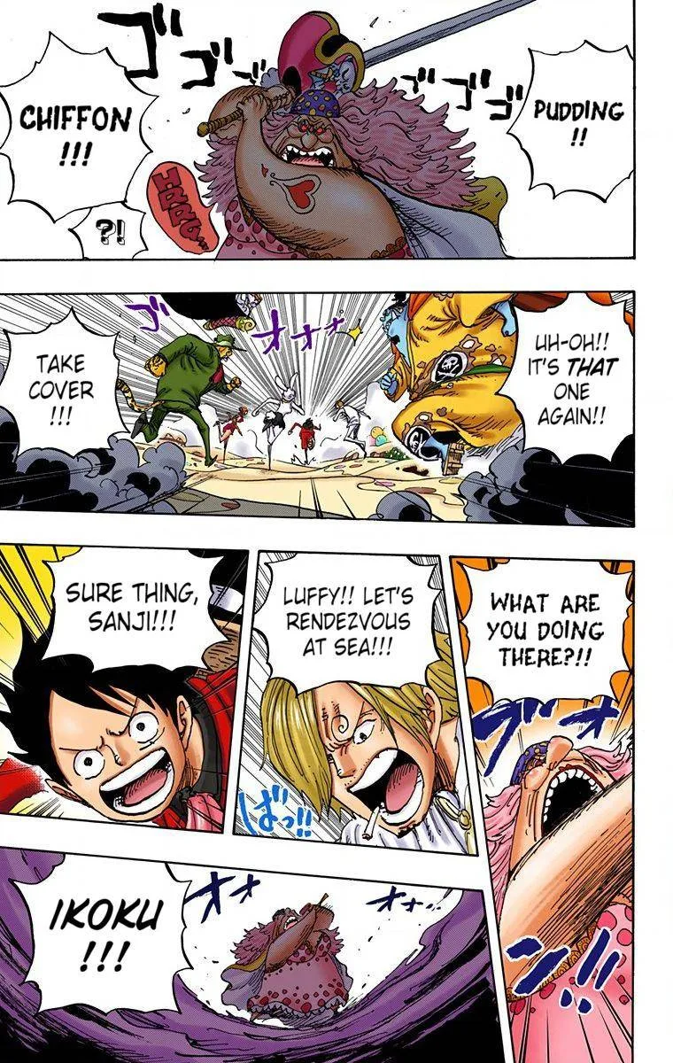 One Piece - Colored Chapter 876 page 10
