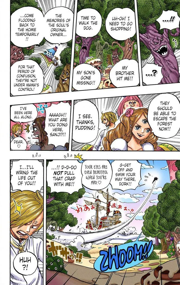 One Piece - Colored Chapter 876 page 13