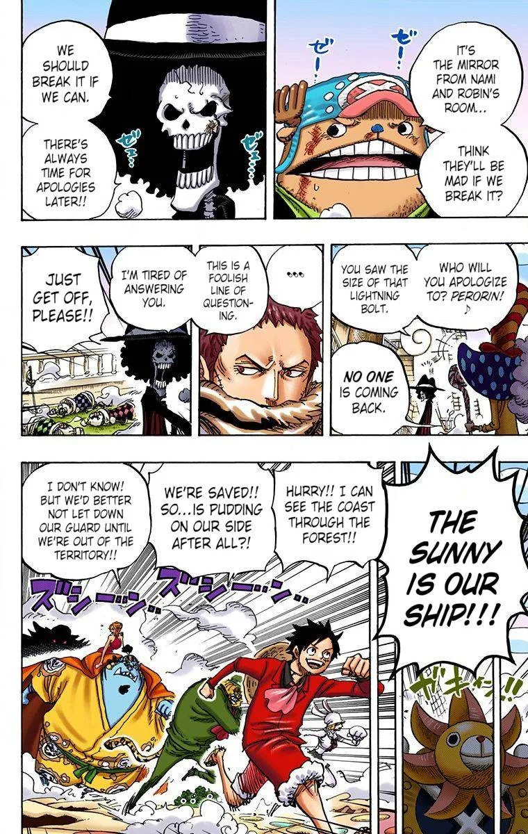 One Piece - Colored Chapter 876 page 15