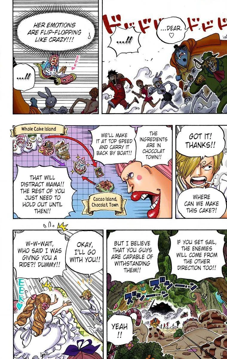 One Piece - Colored Chapter 876 page 9