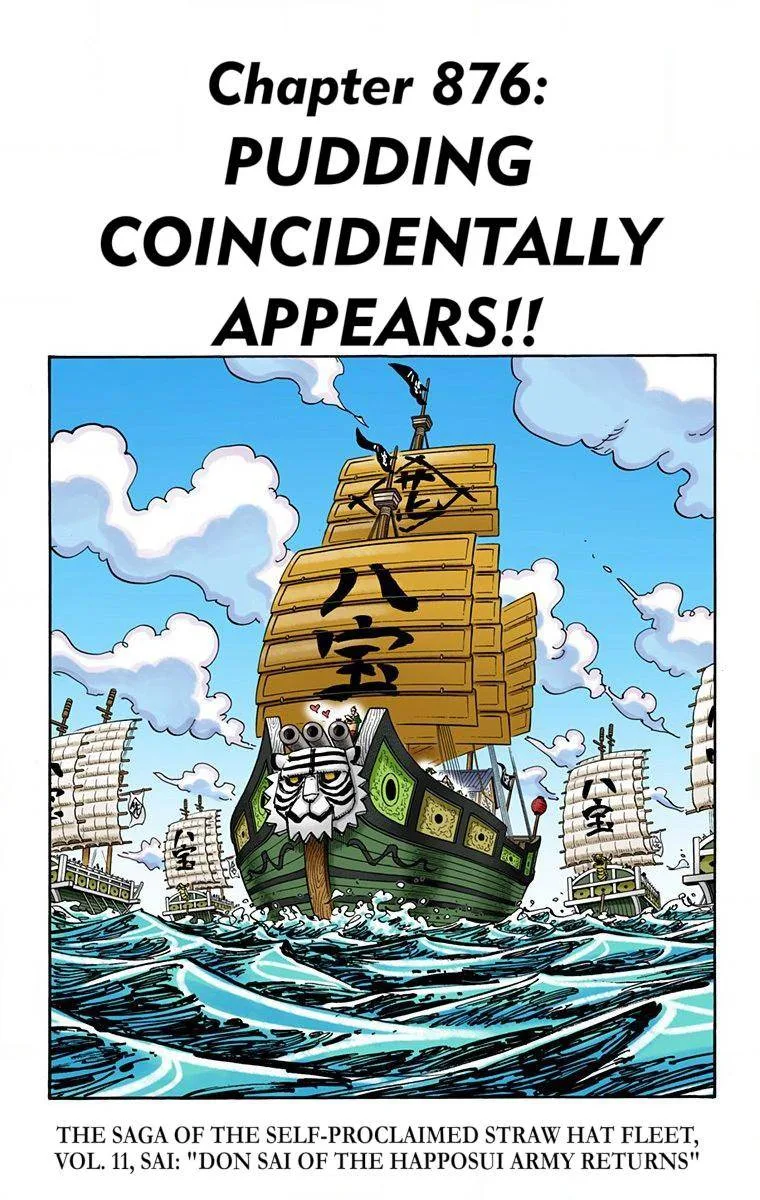 One Piece - Colored Chapter 876 page 1