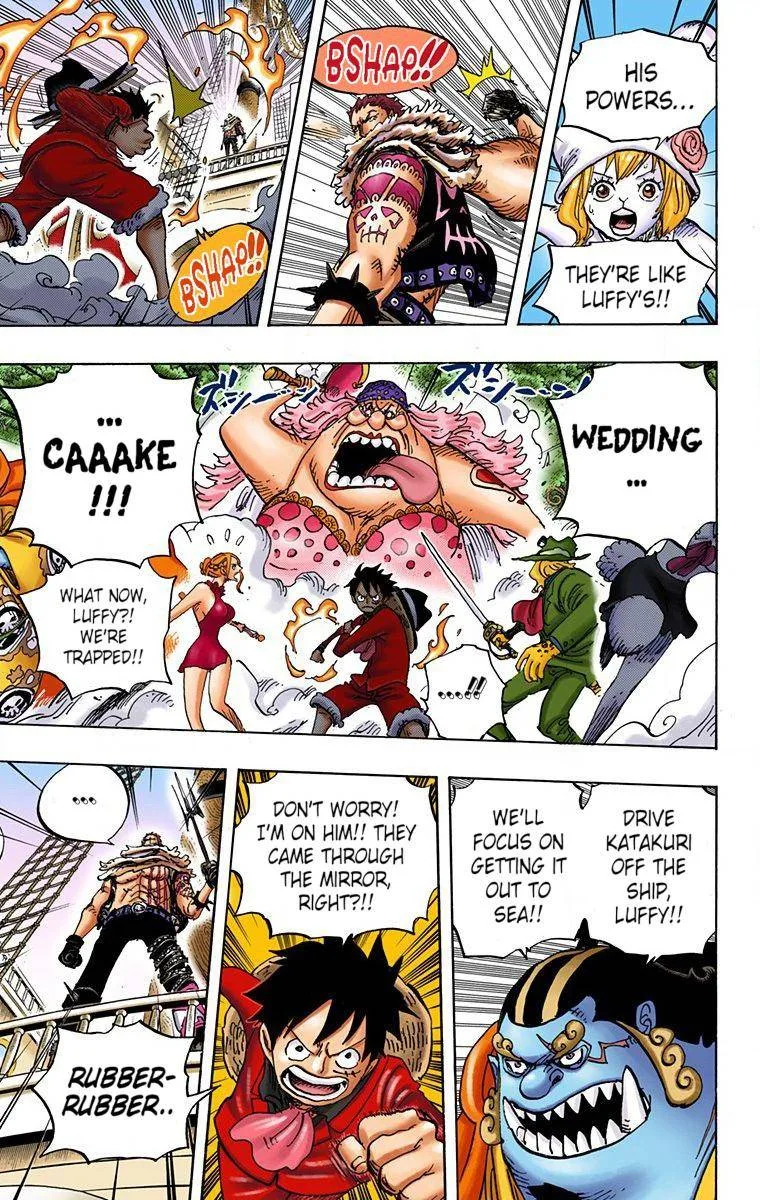 One Piece - Colored Chapter 877 page 10