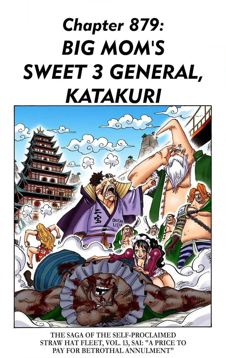 One Piece - Colored Chapter 879 page 1