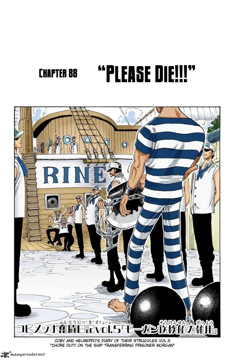 One Piece - Colored Chapter 88 page 1