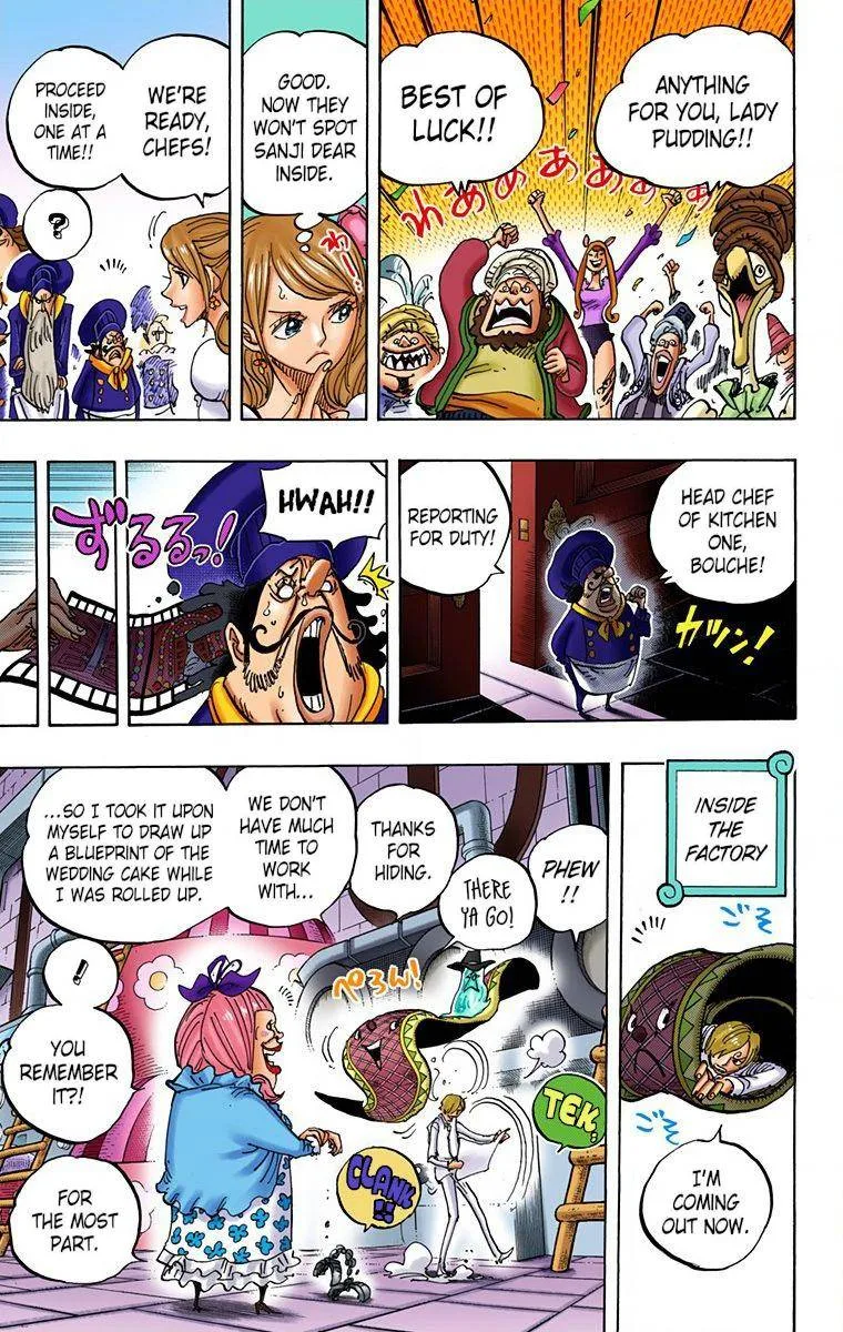 One Piece - Colored Chapter 880 page 12
