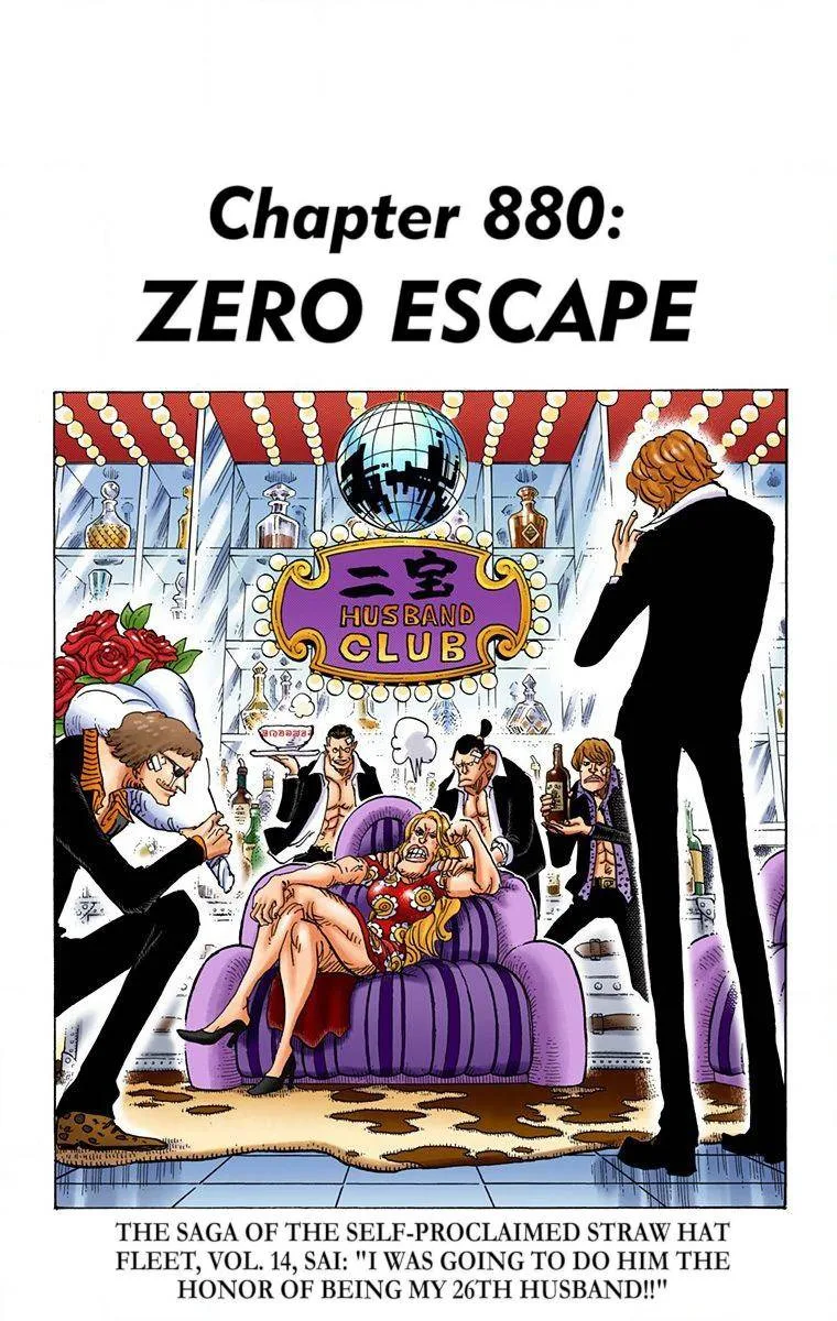 One Piece - Colored Chapter 880 page 8