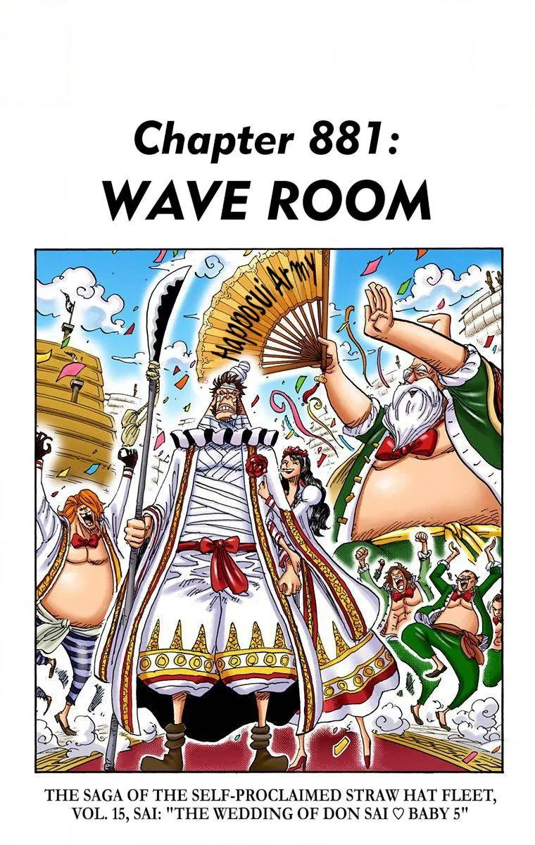 One Piece - Colored Chapter 881 page 1