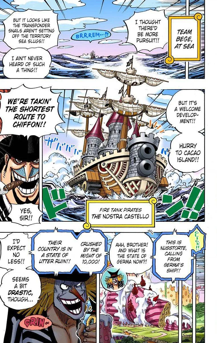 One Piece - Colored Chapter 882 page 14