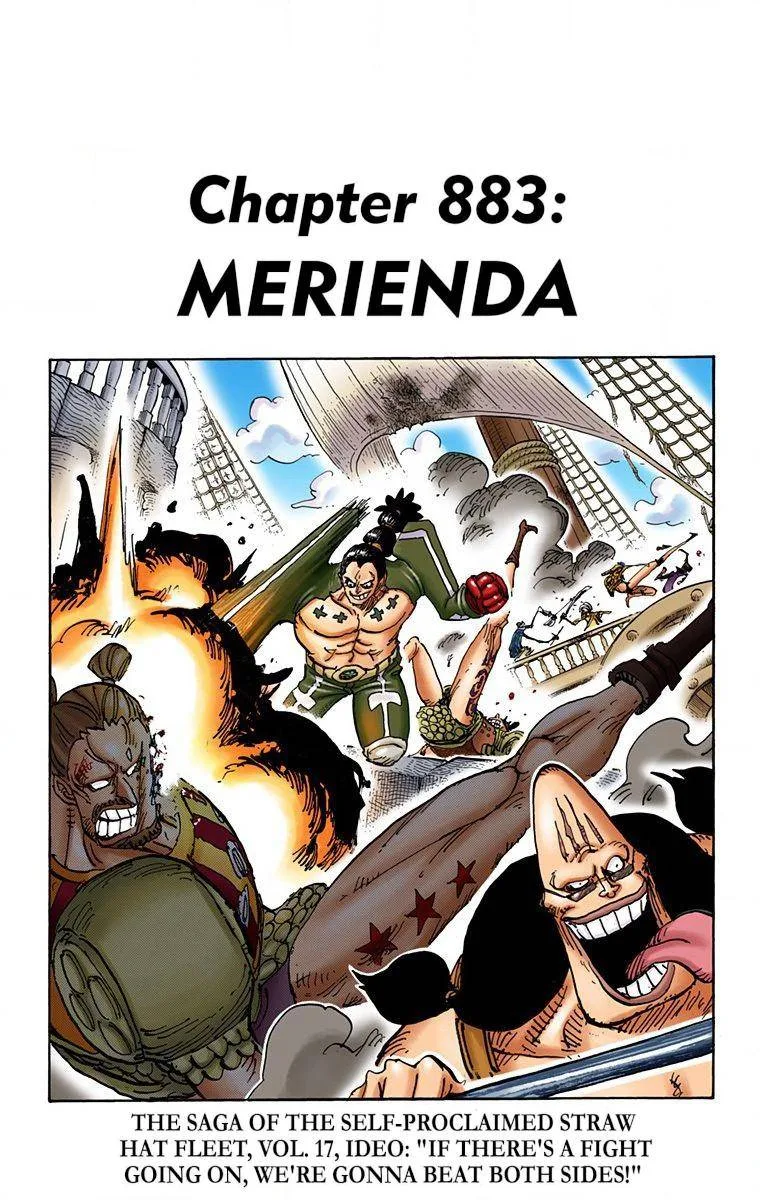 One Piece - Colored Chapter 883 page 1