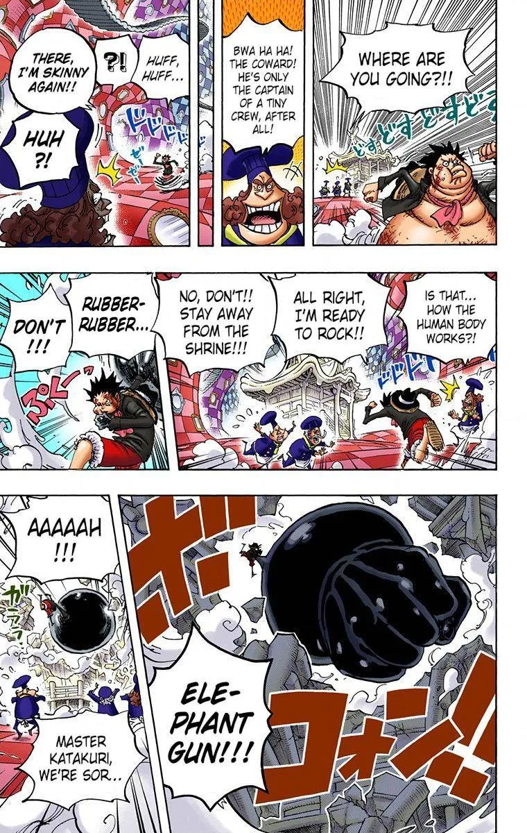 One Piece - Colored Chapter 883 page 9