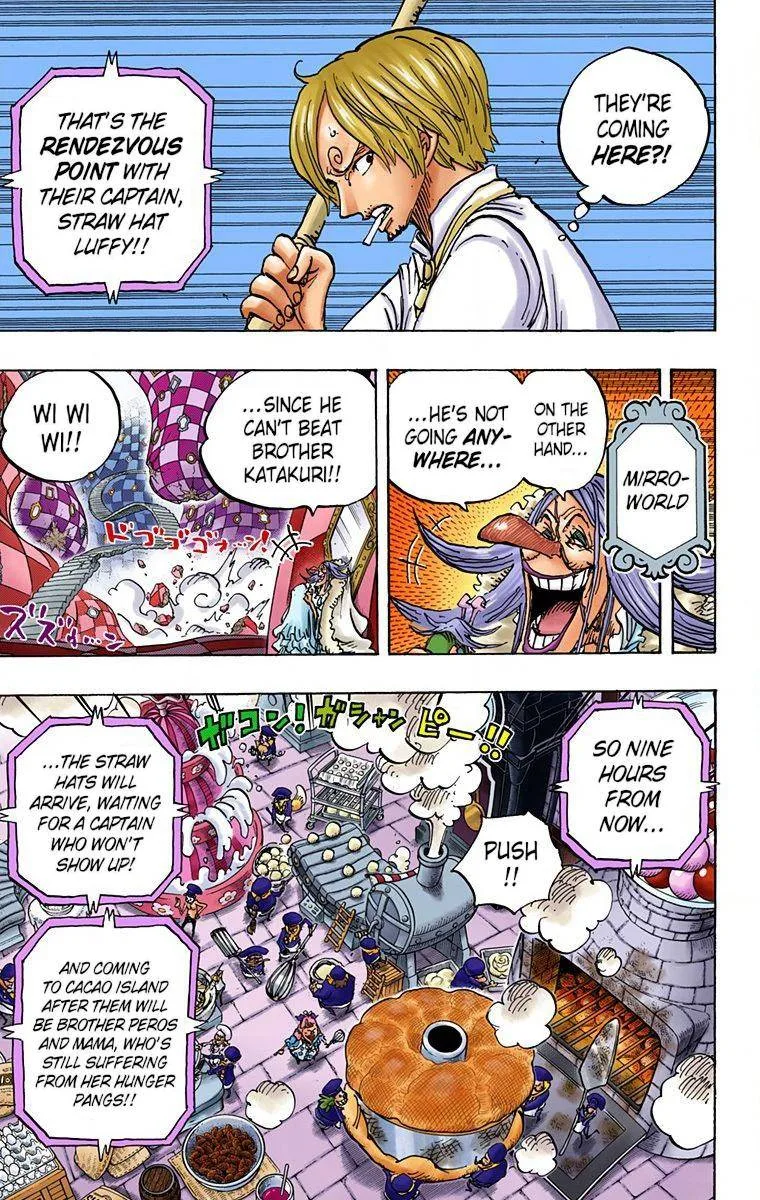 One Piece - Colored Chapter 884 page 13