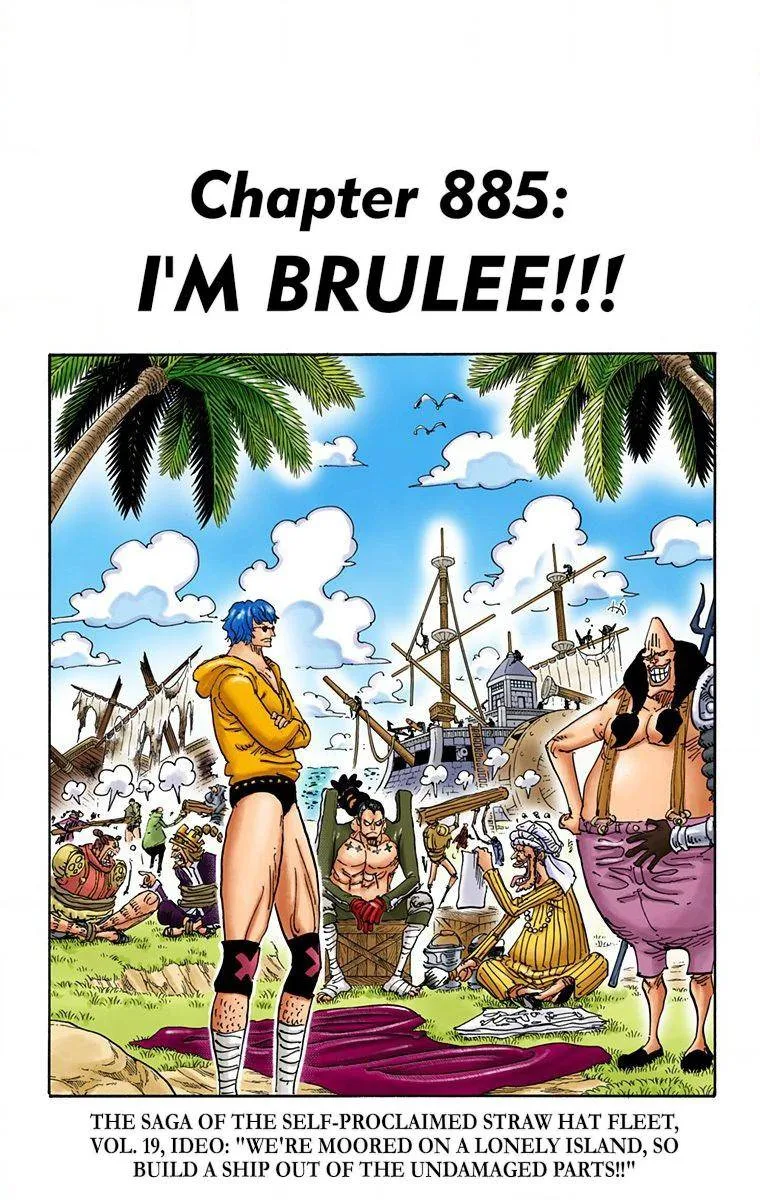 One Piece - Colored Chapter 885 page 1