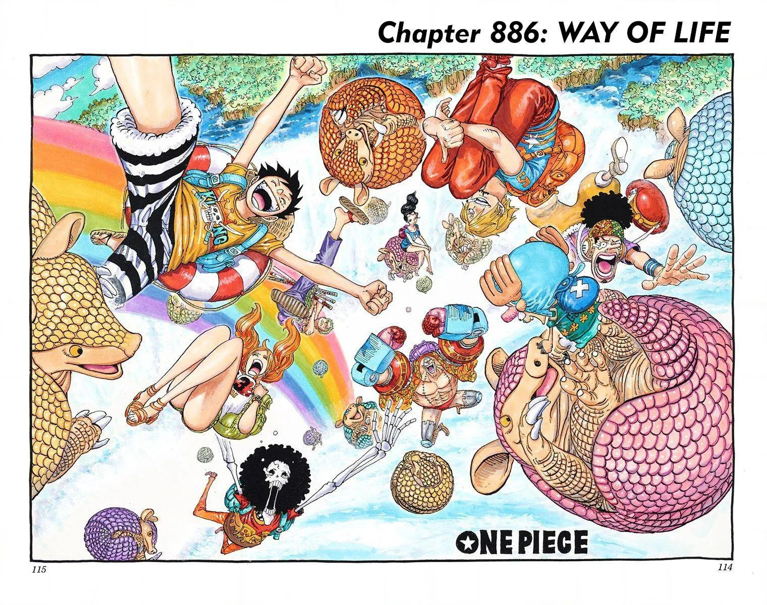 One Piece - Colored Chapter 886 page 1