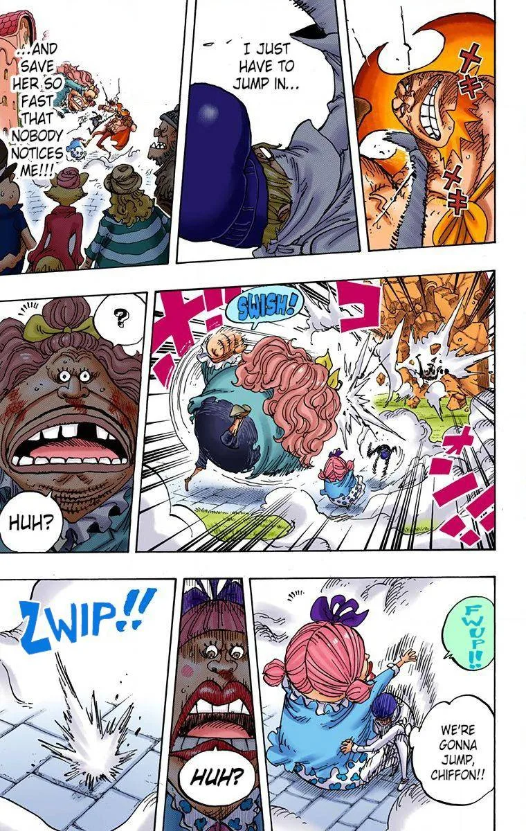 One Piece - Colored Chapter 886 page 9
