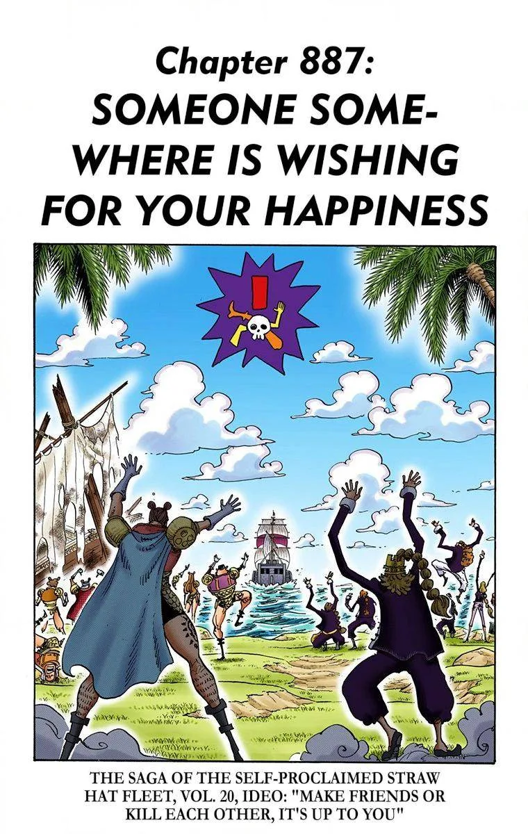 One Piece - Colored Chapter 887 page 1