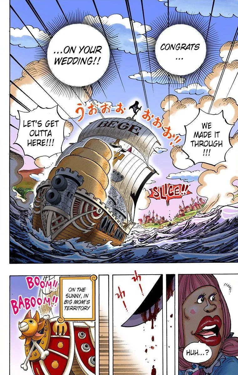 One Piece - Colored Chapter 887 page 14