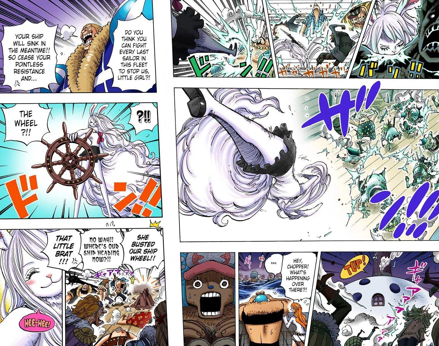 One Piece - Colored Chapter 888 page 14