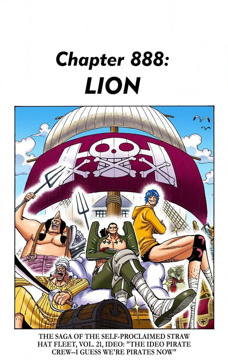 One Piece - Colored Chapter 888 page 1