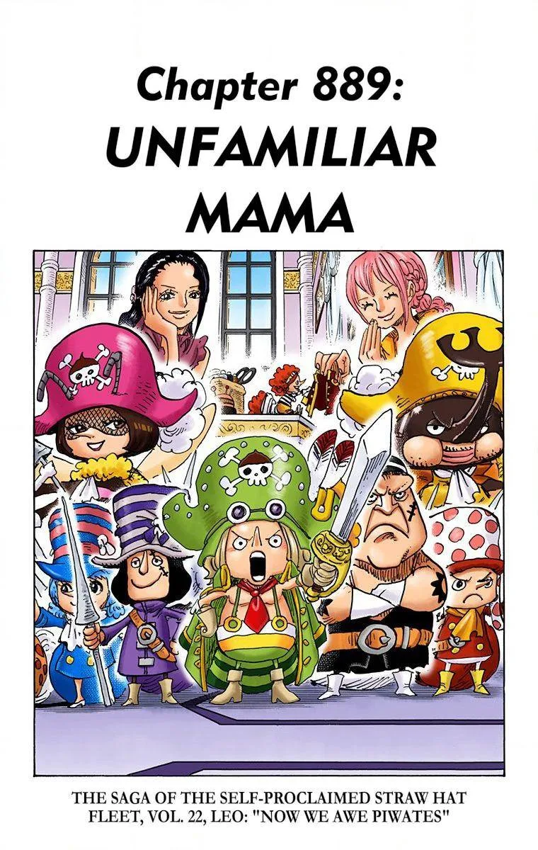 One Piece - Colored Chapter 889 page 1