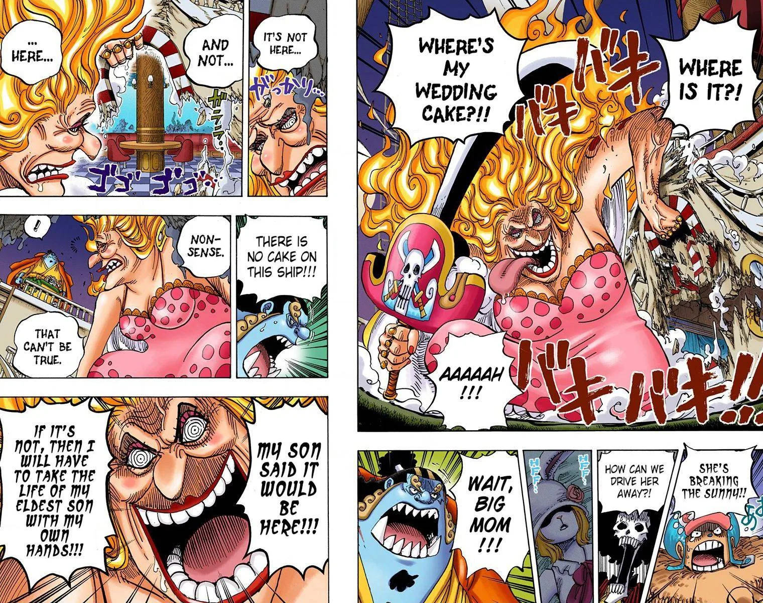 One Piece - Colored Chapter 890 page 12