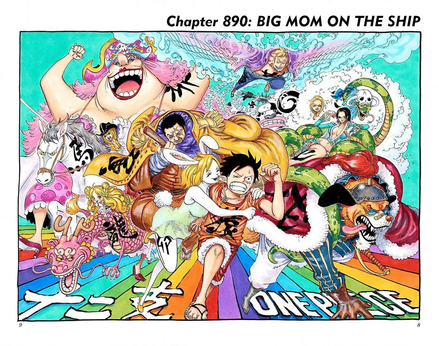 One Piece - Colored Chapter 890 page 9