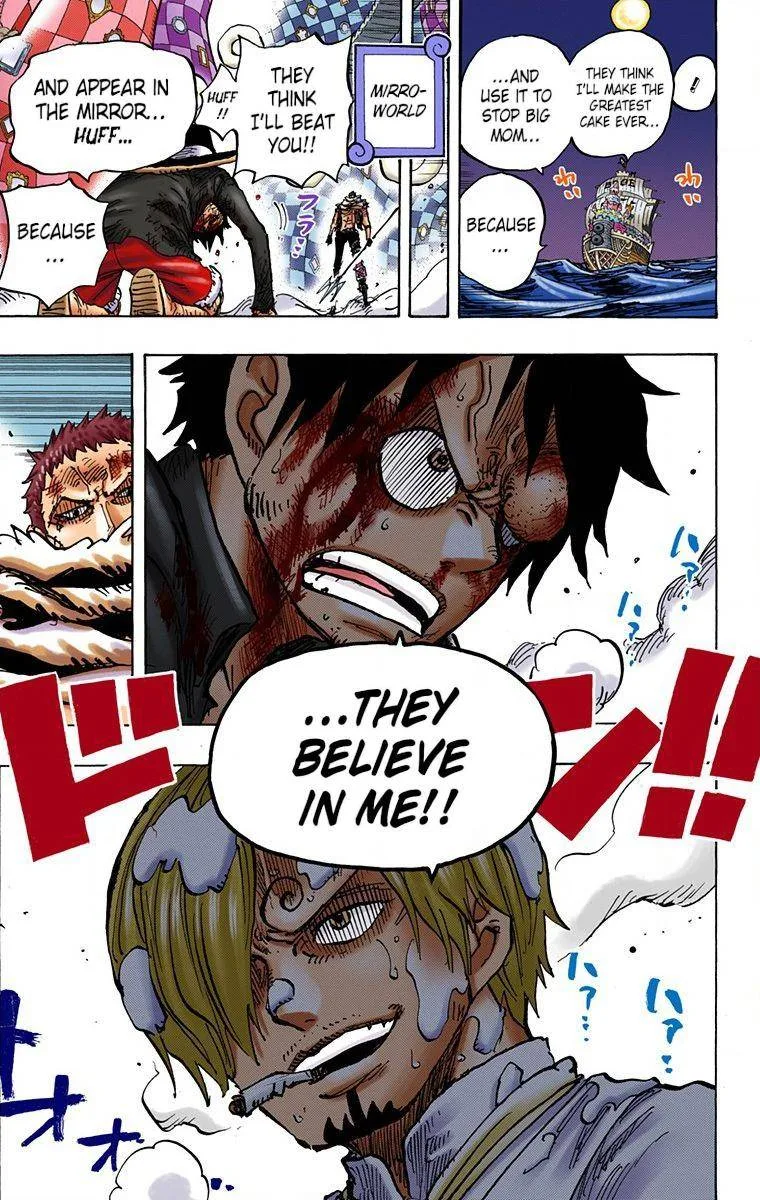 One Piece - Colored Chapter 891 page 14