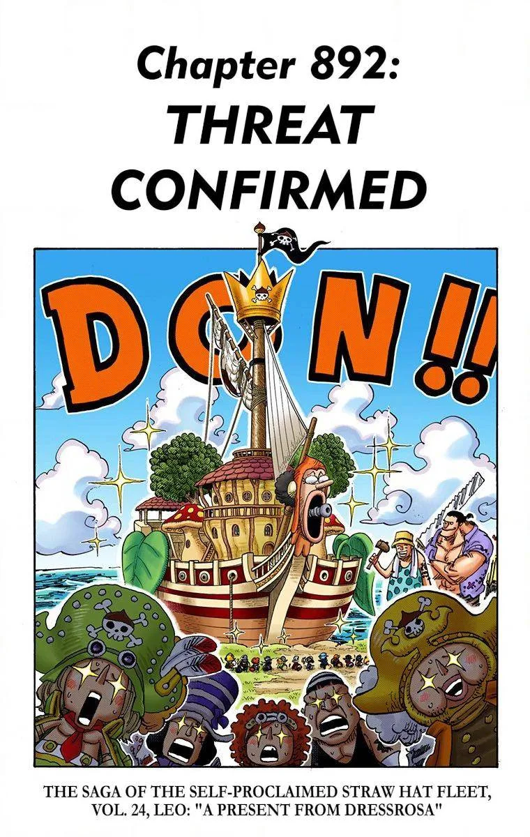 One Piece - Colored Chapter 892 page 1