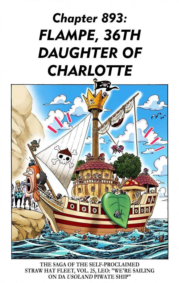 One Piece - Colored Chapter 893 page 1