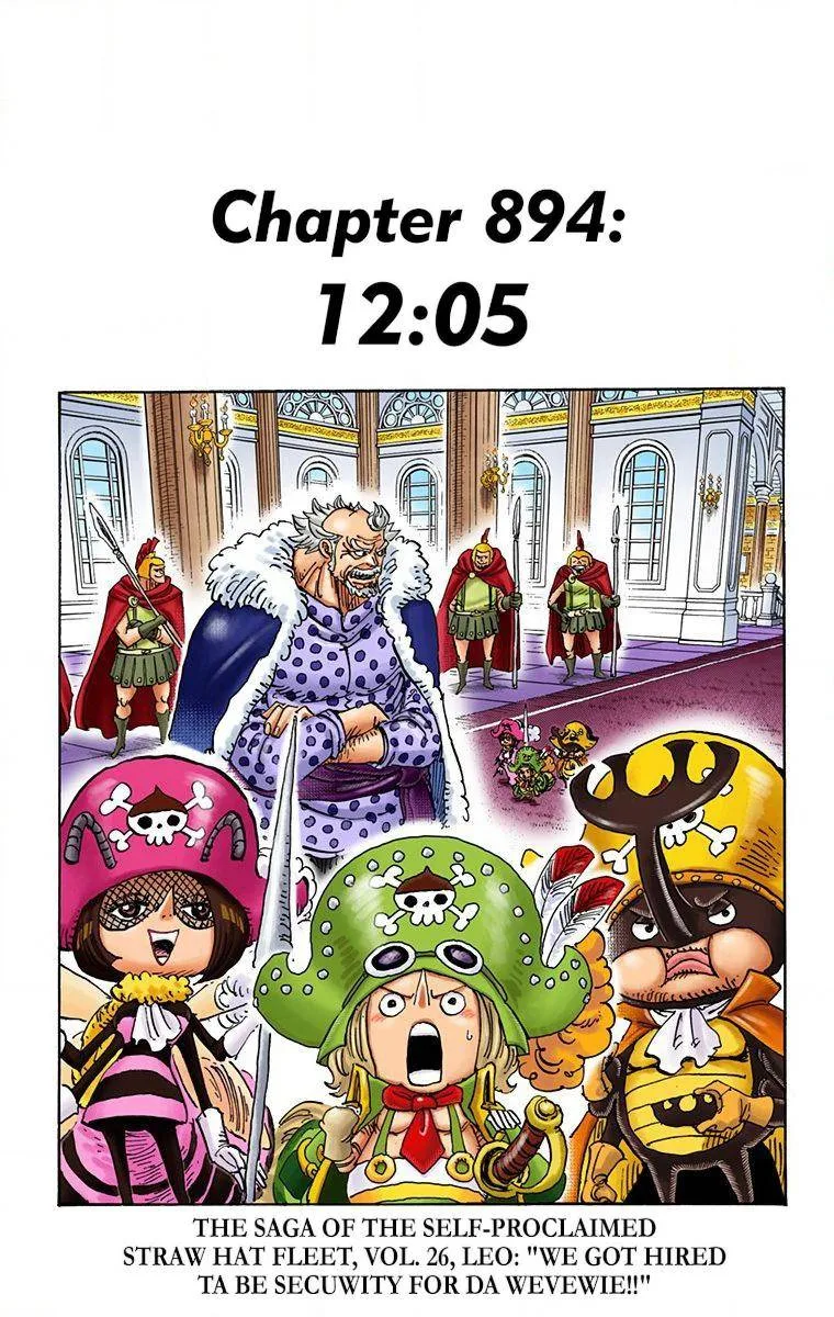 One Piece - Colored Chapter 894 page 1