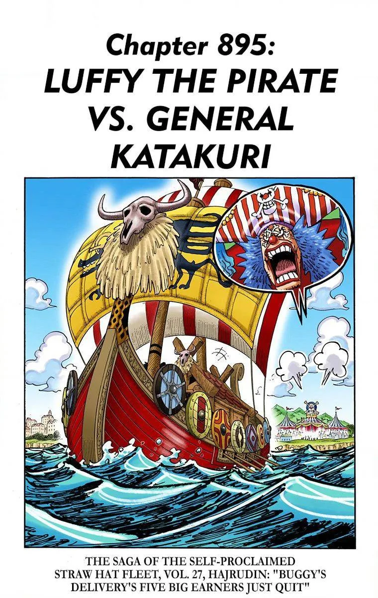 One Piece - Colored Chapter 895 page 1
