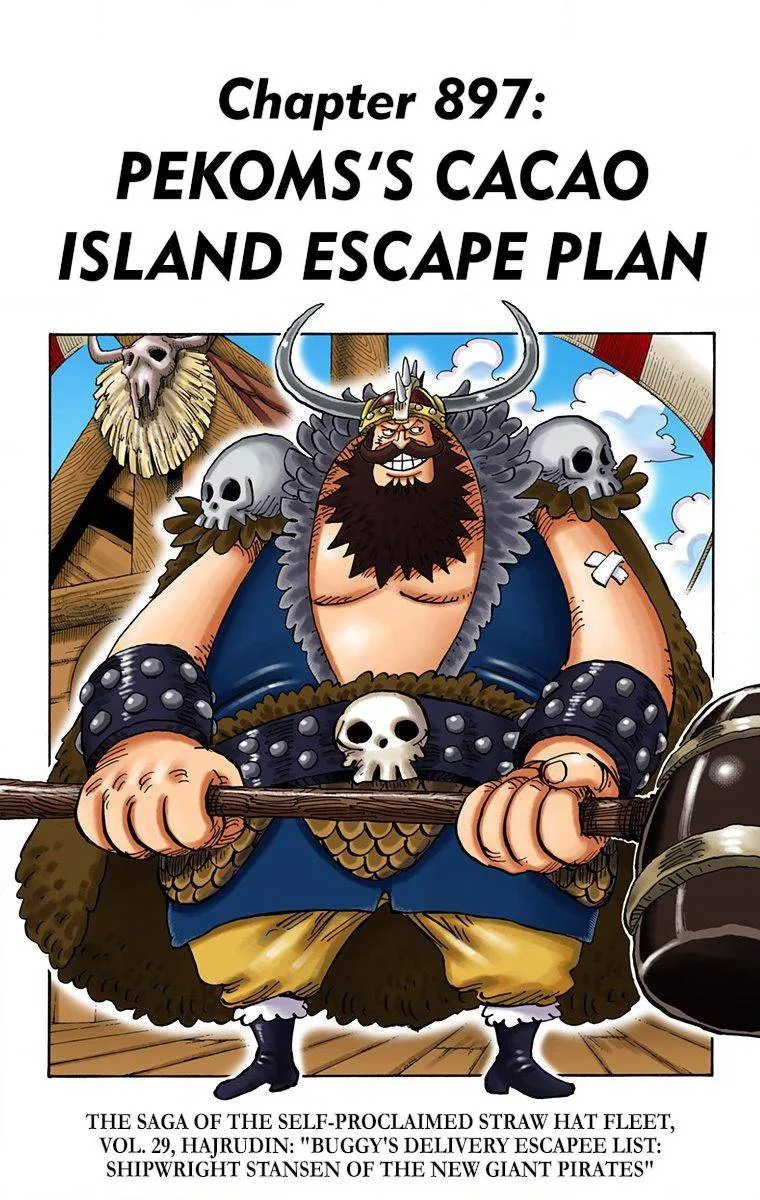 One Piece - Colored Chapter 897 page 1