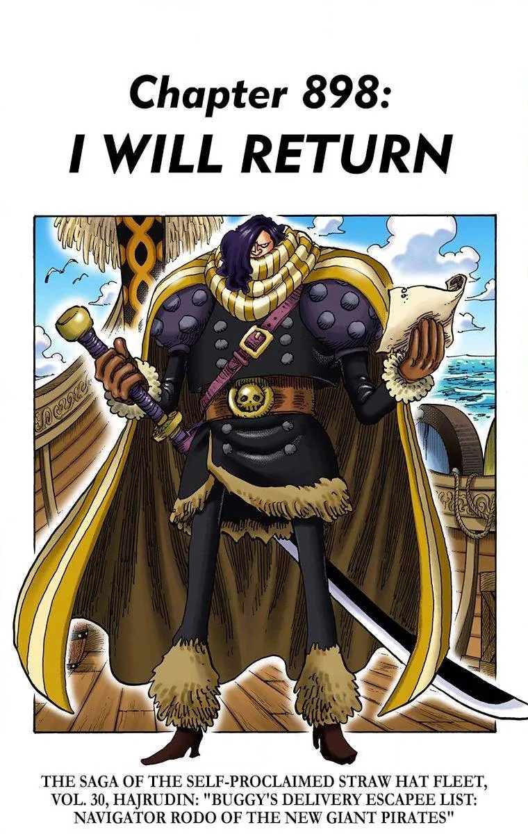 One Piece - Colored Chapter 898 page 1