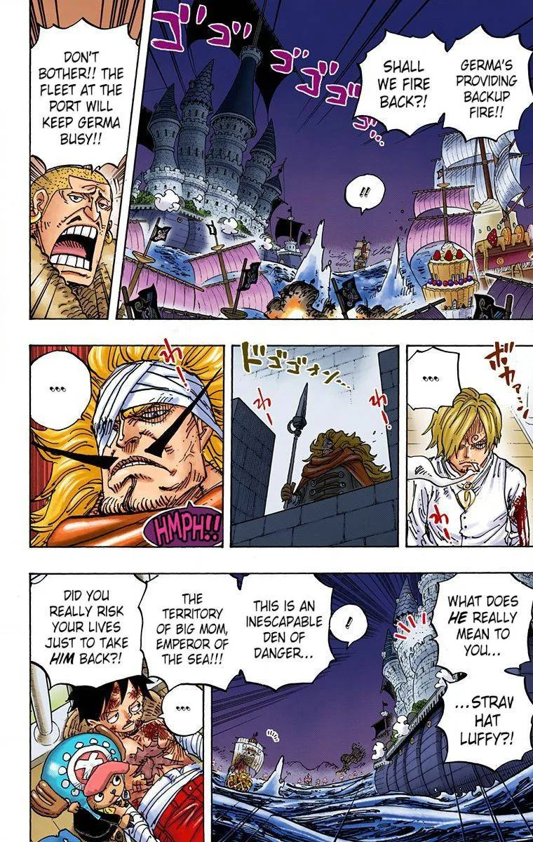 One Piece - Colored Chapter 899 page 10