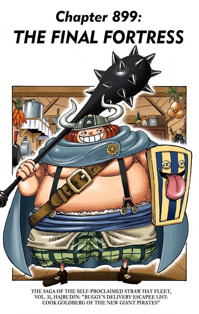 One Piece - Colored Chapter 899 page 1