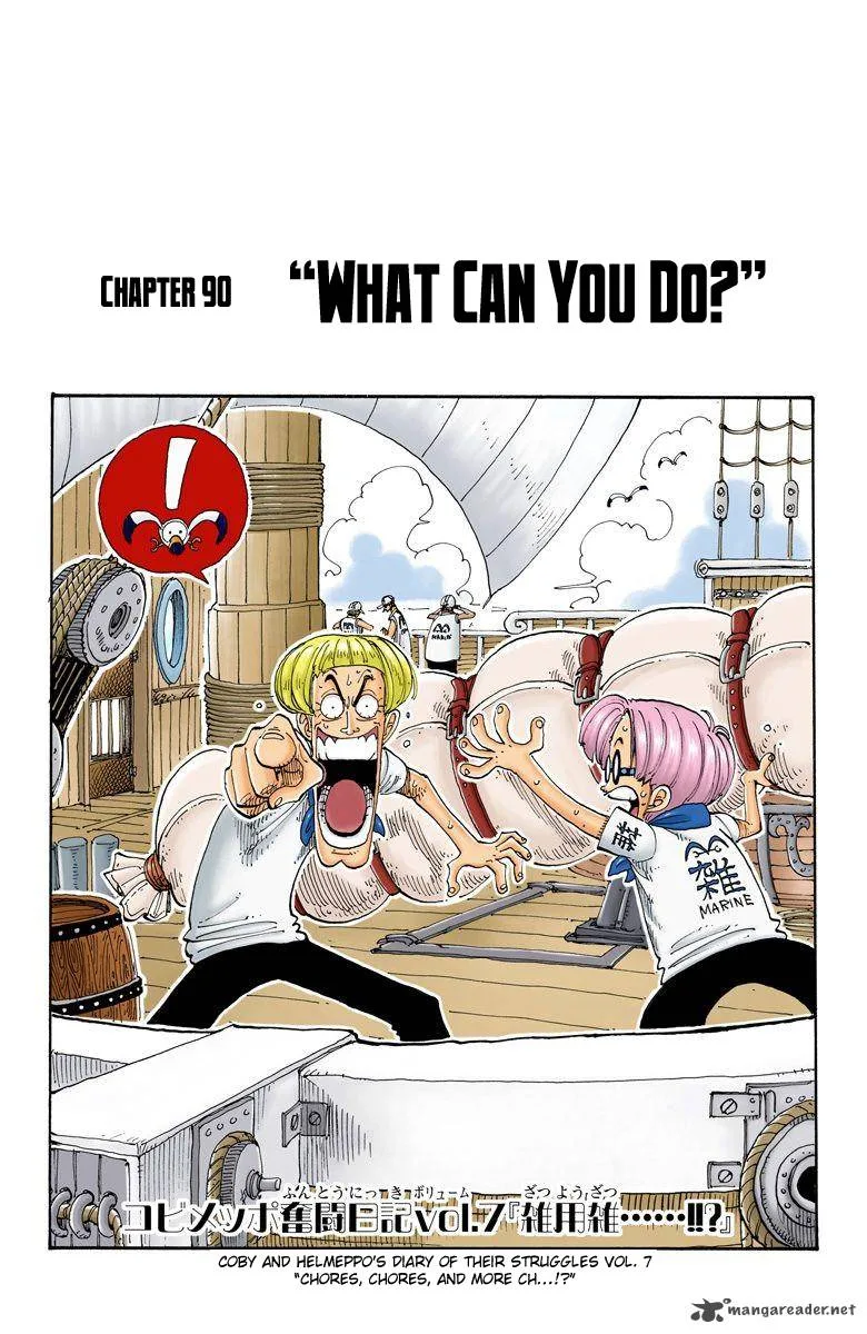 One Piece - Colored Chapter 90 page 1