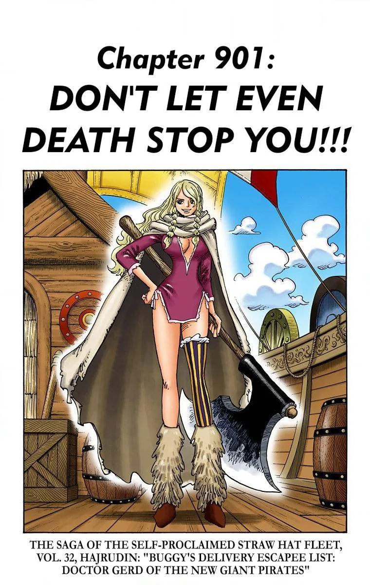 One Piece - Colored Chapter 901 page 8