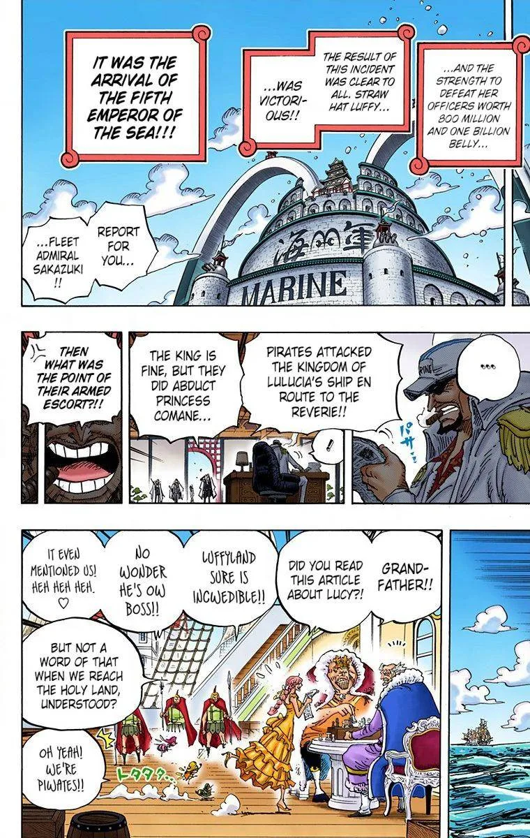 One Piece - Colored Chapter 903 page 8