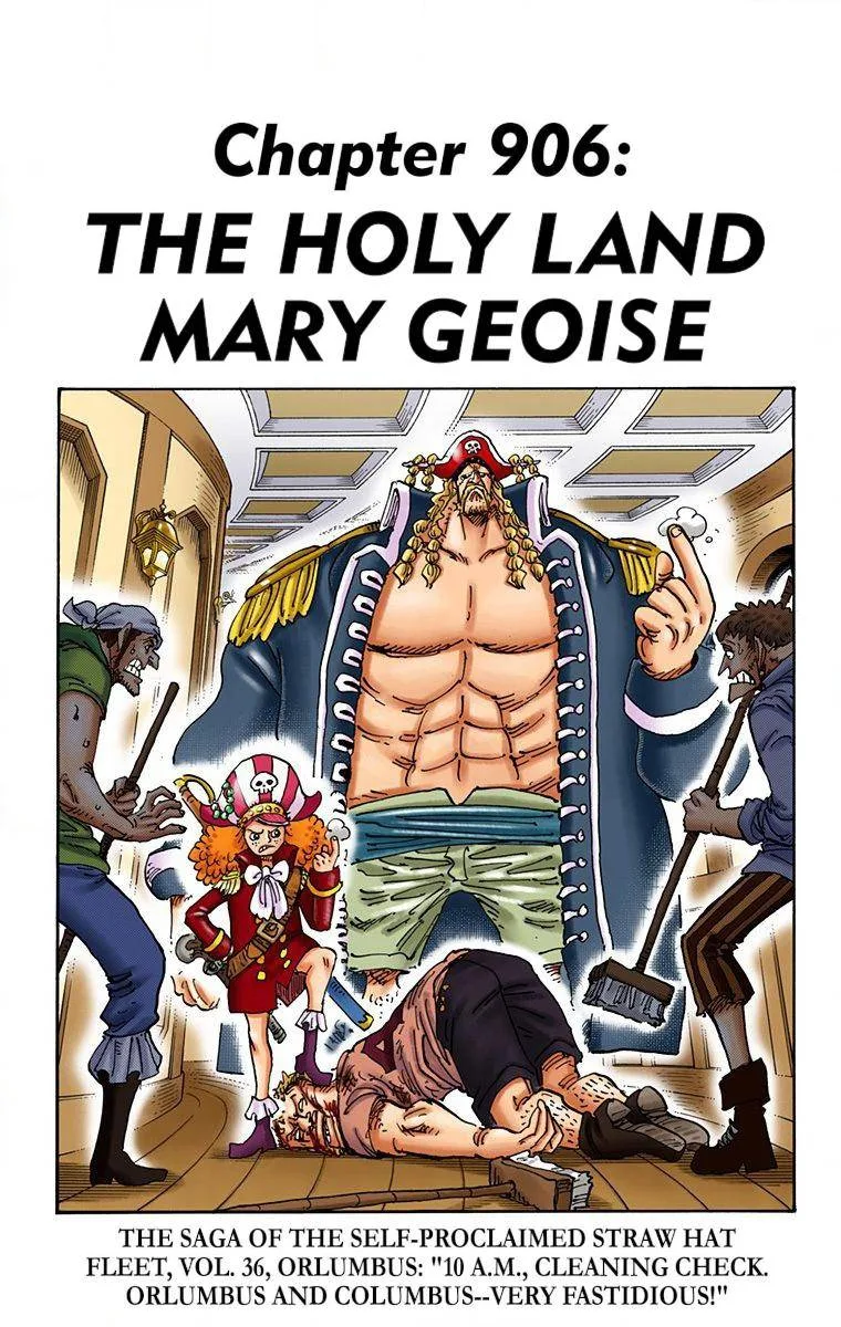 One Piece - Colored Chapter 906 page 1