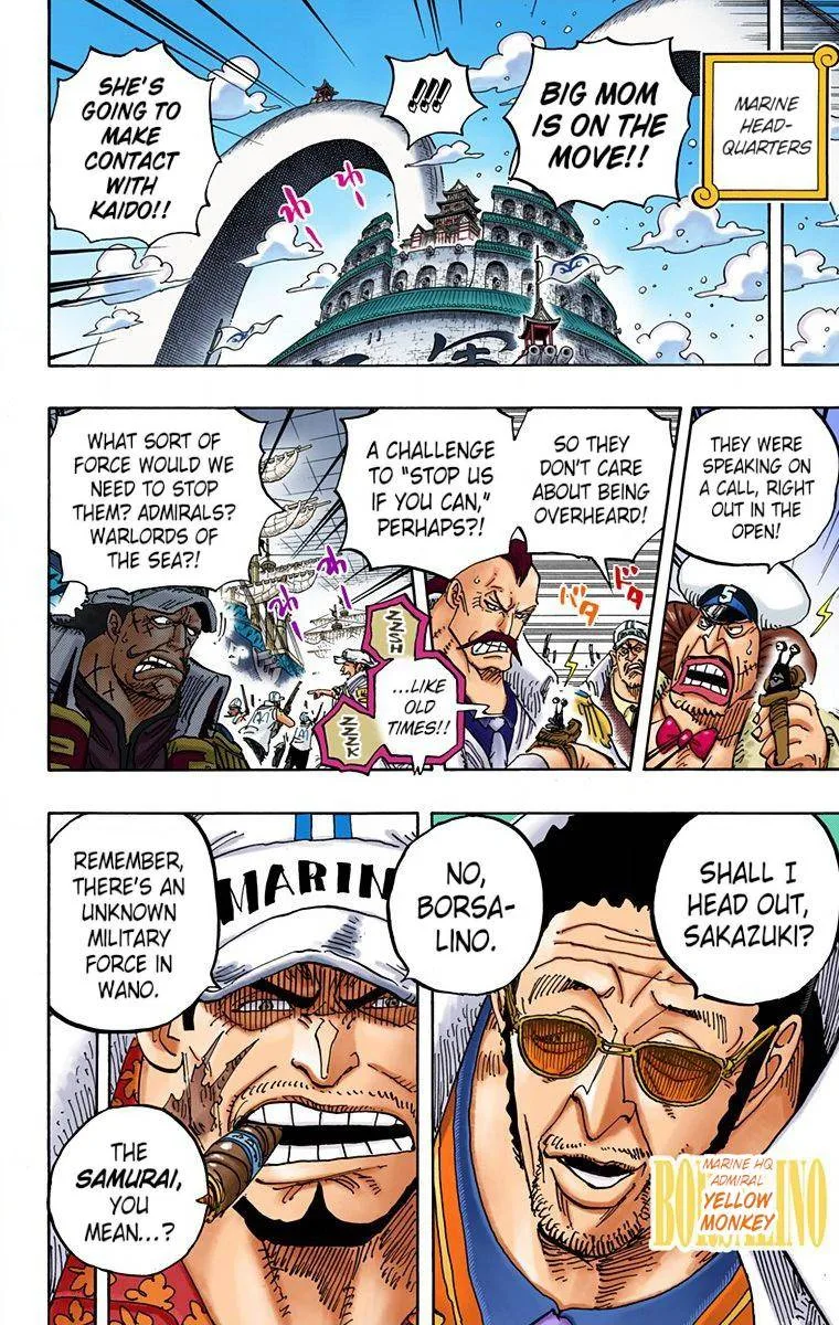 One Piece - Colored Chapter 907 page 4
