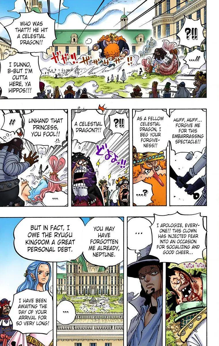 One Piece - Colored Chapter 907 page 14