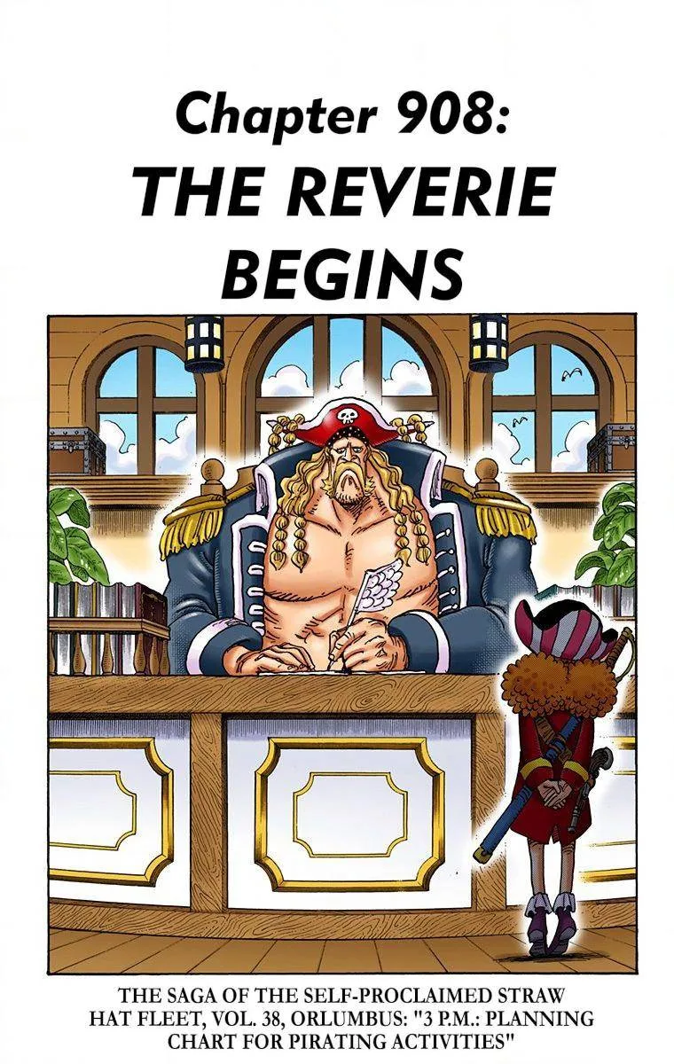 One Piece - Colored Chapter 908 page 1